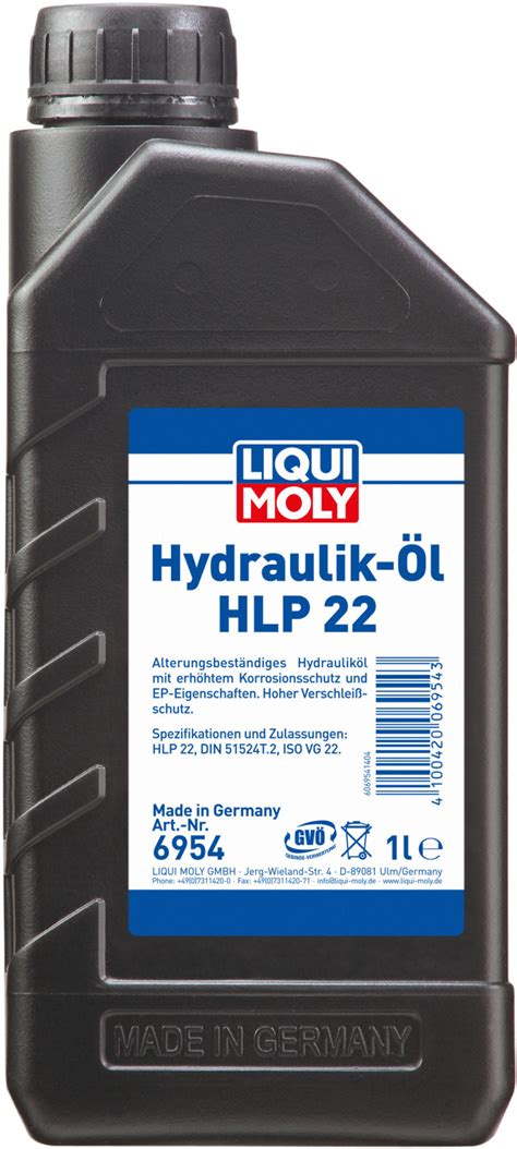 LIQUI MOLY Hydrauliköl HLP 22 ab 6 49 Preisvergleich bei idealo de