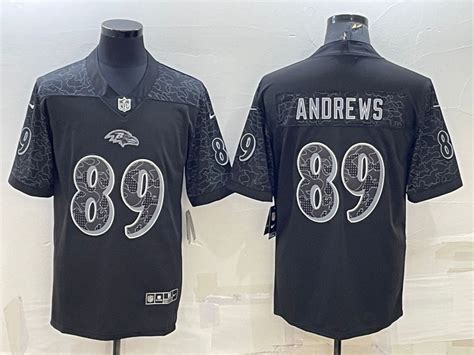 Nike Ravens 89 Mark Andrews Black RFLCTV Limited Jersey