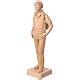 Statue Carlo Acutis Bois Naturel Val Gardena Vente En Ligne Sur Holyart