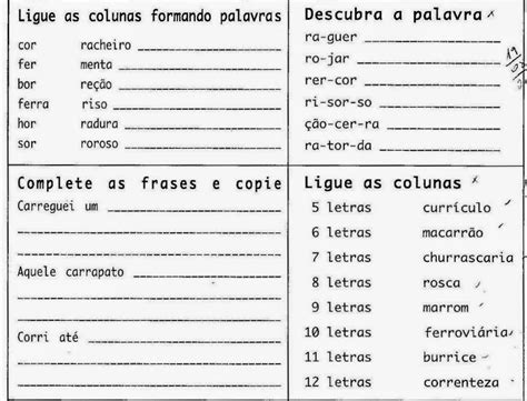 Pedagogas Da Paz Atividade Familia Silabica C Ca Co Cu