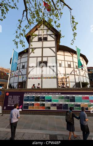 Shakespeare's Globe Theatre, Reconstruction Stock Photo - Alamy