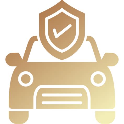 Car insurance Generic gradient fill icon