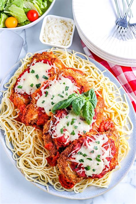 Homemade Chicken Parmesan • Food Folks And Fun