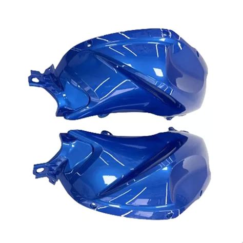 Cubiertas Decorativas De Tanque Gixxer150 Para Moto Jgo Azul Envío gratis