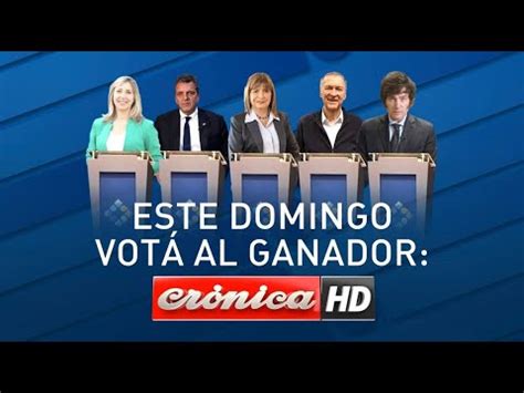 Debate Presidencial Transmisi N Especial Cr Nica Hd En Vivo Youtube