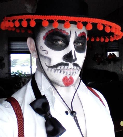 Day Of The Dead Makeup Men - Mugeek Vidalondon