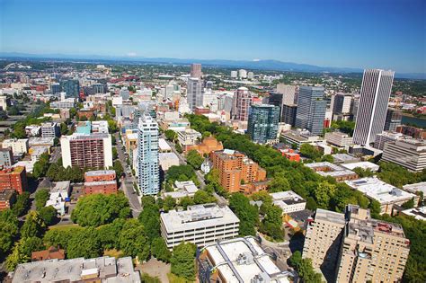 Aerial View Of Portland #1 by Craig Tuttle / Design Pics