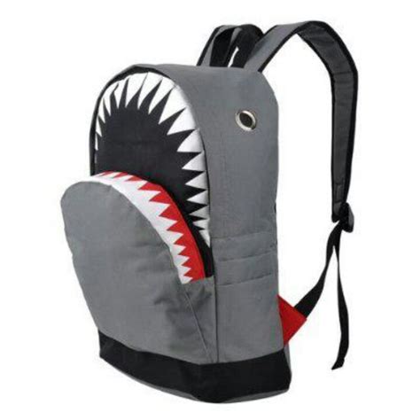 Pin By Jaime Saunders On { All Things } Sharks Bags Shark Sleeping Bag Backpacks