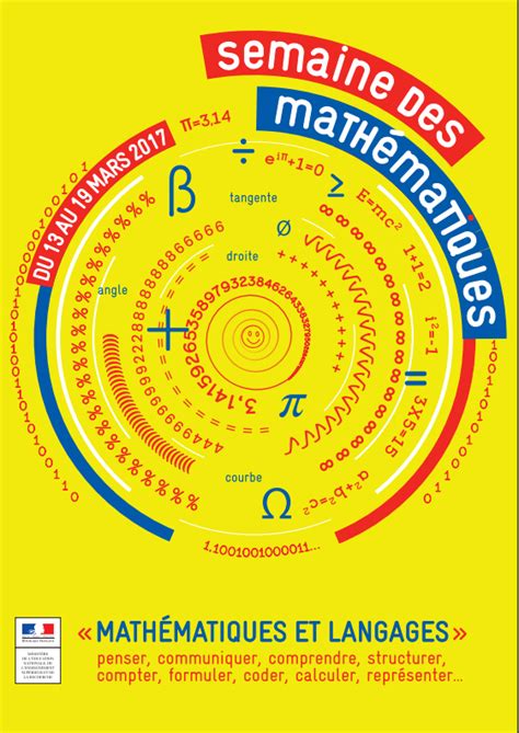 La Semaine des mathématiques ecar espe martinique fr