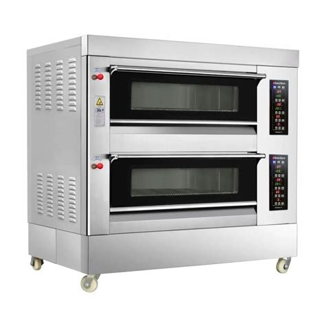 Double Deck Gas Oven 2 Tray S Per Deck Premium Kitchens