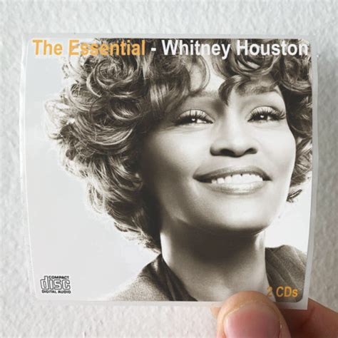 Whitney Houston The Essential Whitney Houston Album Cover Sticker