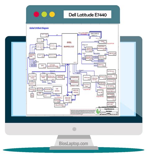 Dell Latitude E7440 Laptop Schematic Diagram Bios Laptop