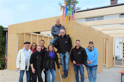 Stockach Das Hans Kuony Haus W Chst Richtfest Beim Anbau S Dkurier