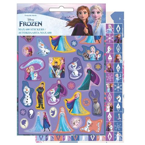 600 Stickers La Reine Des Neiges Frozen