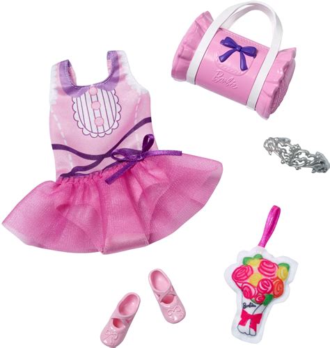 My First Barbie Clothes | Ballet Class with Tutu | MATTEL