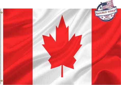 Amazon Mosprovie Canada Canadian Flag 4x6 Outdoor Double Sided