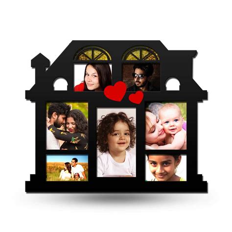 Personalized Home Collage Photo Frame | Pretty family