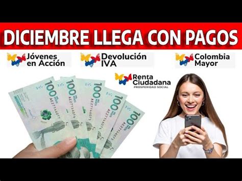 Atenci N Pagos En Diciembre Devoluci N Del Iva Renta Ciudadana