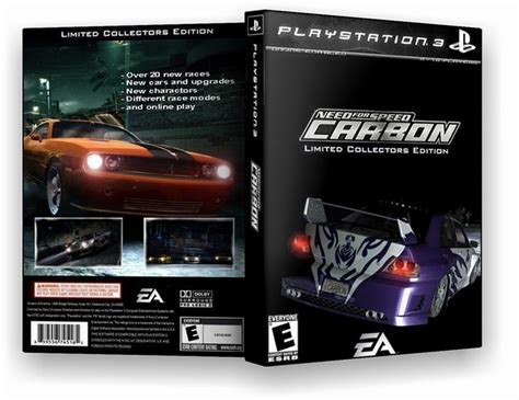 Need For Speed Carbon Playstation 3 Box Art Cover By Cmt