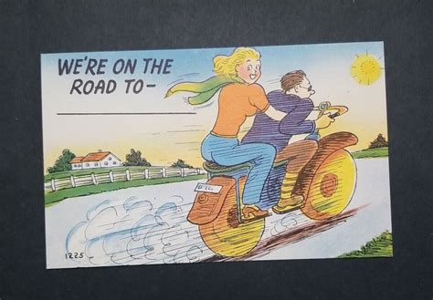 Vintage Humorous Postcard Unused Ebay