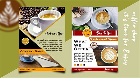 Coffee Flyer Design-COFFEE SHOP on Behance