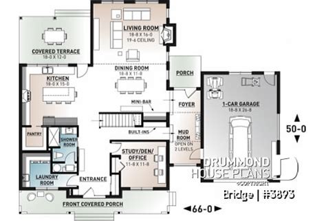 L Shaped House Plan Collection | Drummond House Plans