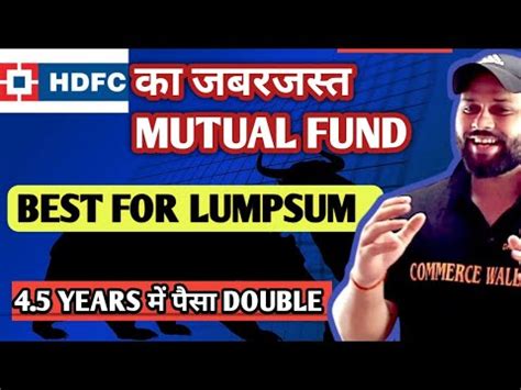 Best HDFC Mutual Funds For Your Portfolio Higher Return Mutual Fund