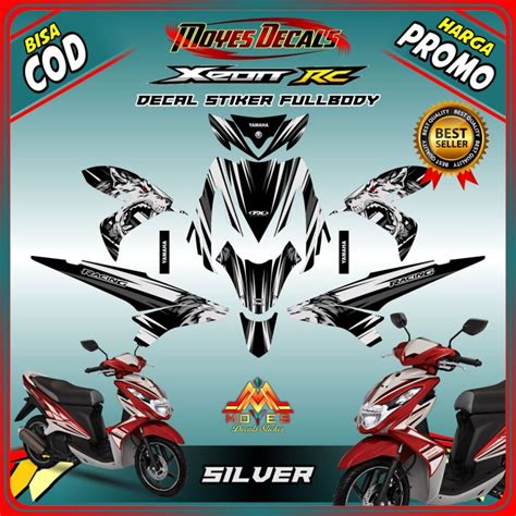 BISA COD BAYAR DI TEMPAT Decal Sticker Full Body Decal Stiker Xeon