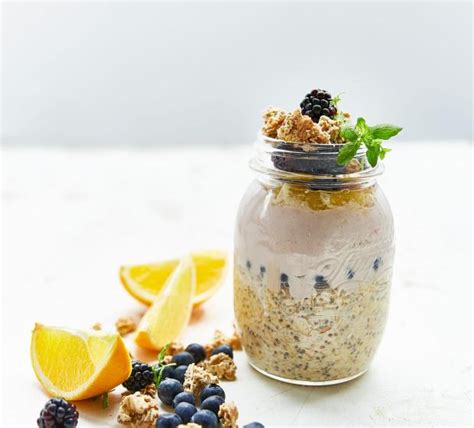 Overnight Oats Com Chia Iogurte E Fitness Granola Mel NestlÉ