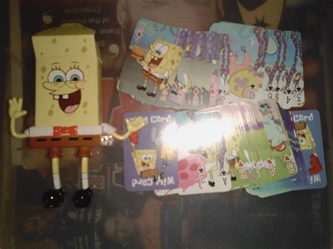 Spongebob Squarepants Character Mini Playing Card Deck Figure