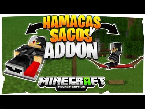 Nuevo Addon Mod De Sacos De Dormir Y Hamacas Para Minecraft Pe