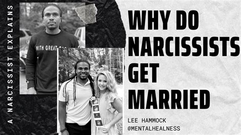 Why Do Narcissist Get Married Why Do Narcissist Do The Things They Do