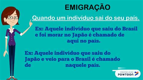 Migração Imigração e Emigração YouTube