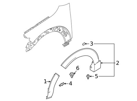 2020 2021 Mazda CX 30 OEM NEW 2020 Mazda CX30 2 5L Fender Wheel Opening