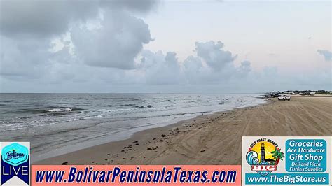 Crystal Beach, Texas Twilight View Beachfront,