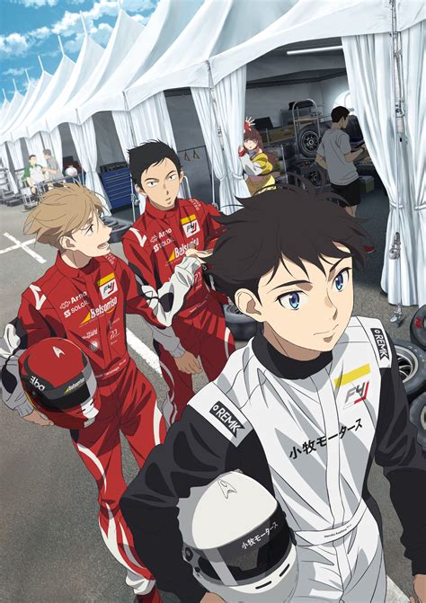 Overtake Formula 4 Anime Reveals Character Visual More Cast