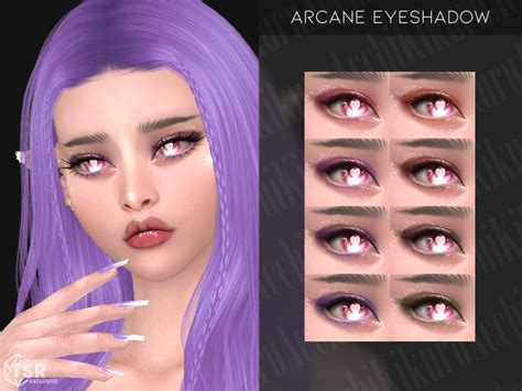 Kikuruacchi Arcane Eyeshadow Sims Body Mods Sims Cc Makeup Sims