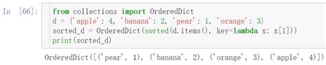 分享5种我使用最多的python字典 “键“ 和 “值“ 排序的方法python字典排序 Csdn博客