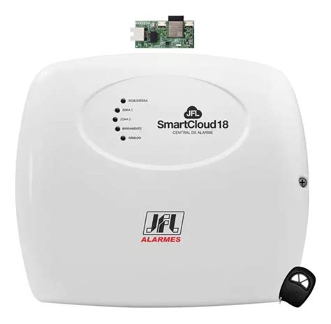 Central De Alarme Jfl Smartcloud Modulo Ethernet Me Frete Gr Tis