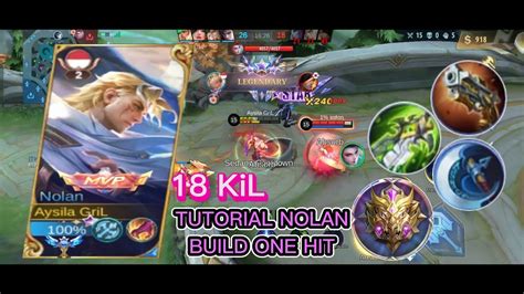 CARA MAIN NOLAN HERO BARU ENAK BANGET SEKALI ULTIMATE MUSUH MATI BUILD