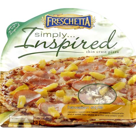 Freschetta Pizza Hawaiian Style Thin Crust 166 Oz Delivery Or