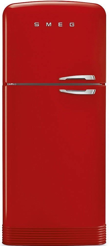 SMEG FAB50LRD Retro No frost 187 2cm Czerwona Lodówka niskie ceny i