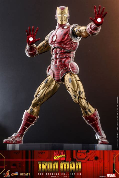 Hot Toys Marvel Comics Iron Man The Origins Collection Deluxe