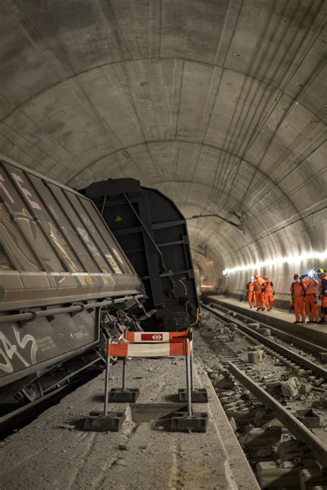 Progress reported in Gotthard Base Tunnel repairs - Trains