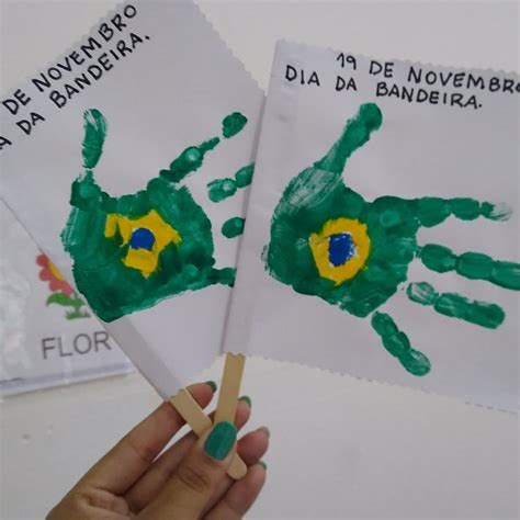 Lembrancinha Dia Da Bandeira Educação Infantil