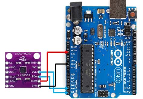 MLX90393 Digital Hall Sensor Module: Pinout, Interfacing, 49% OFF