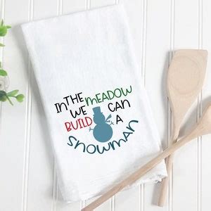 In The Meadow We Can Build A Snowman Svg Cut File Christmas Svg Clip