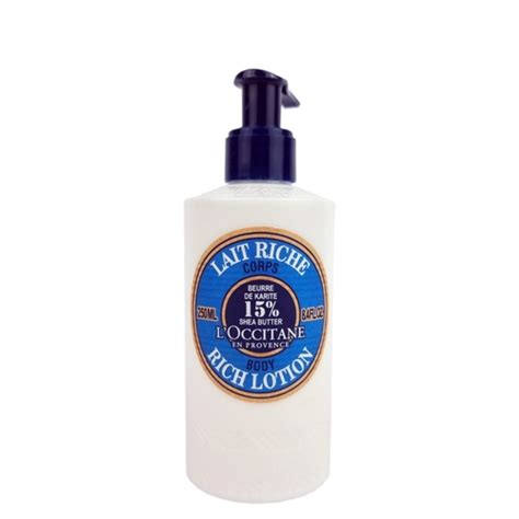 Buy Loccitane Shea Butter Rich Body Lotion In Singapore Hushsg