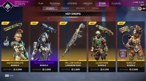 Apex Legends New Update Today Hot Drop Store Scam YouTube