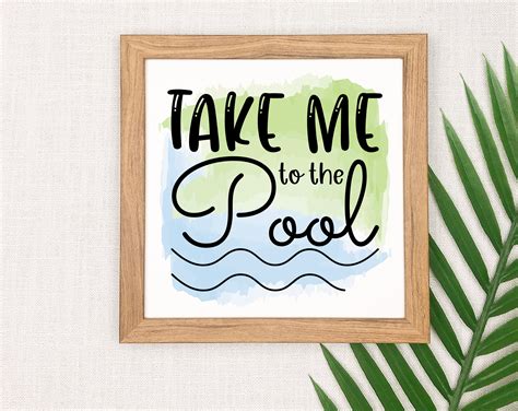 Pool Sublimation Designs Bundle 6 Pool Quotes Png Files Pool Sayings